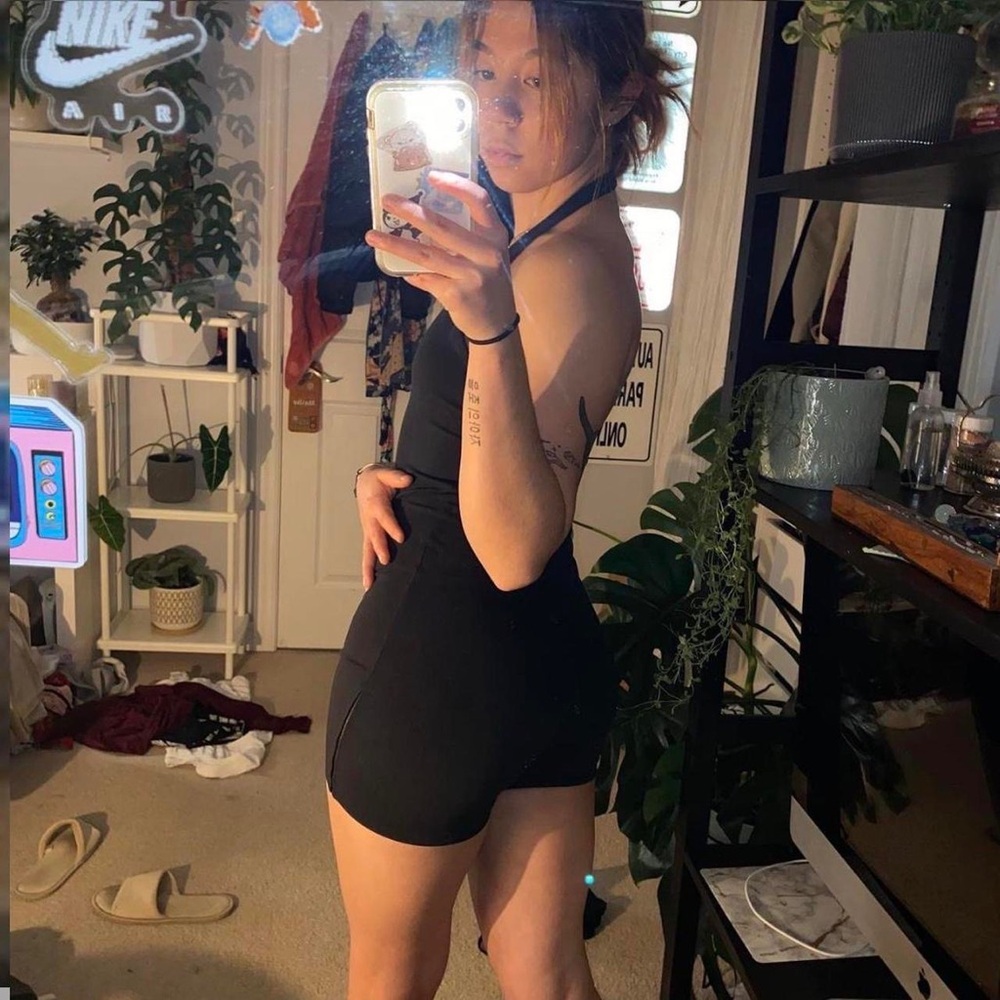 Nike dri fit one piece romper